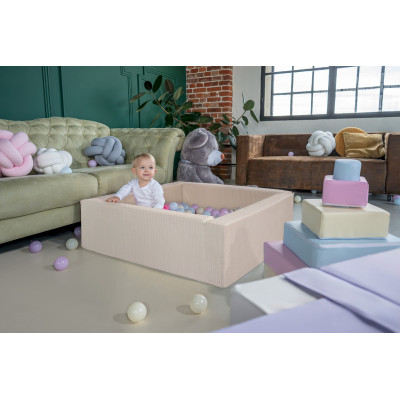 Soft play Corduroy ball pit with 300 balls Soft play Corduroy ball pit with 300 balls